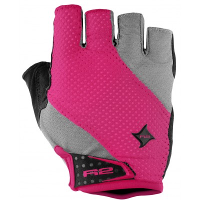 Перчатки R2 Ribbon 2020 цвет розовый серый размер L