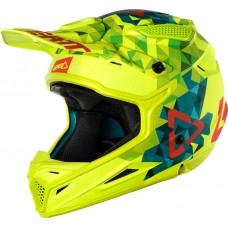 Мотошлем LEATT Helmet GPX 4.5 V22 ECE Lime/Teal, XS