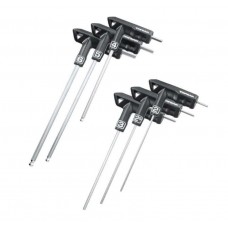 Набор шестигранников Topeak T-Handle DuoHex Set 2 / 2.5 / 3/4/5 / 6мм, T-обр., сталь CroV