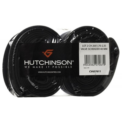 Набор из 2х камер HUTCHINSON CH LOT 2 26X1.70-2.35 VS 40 MM