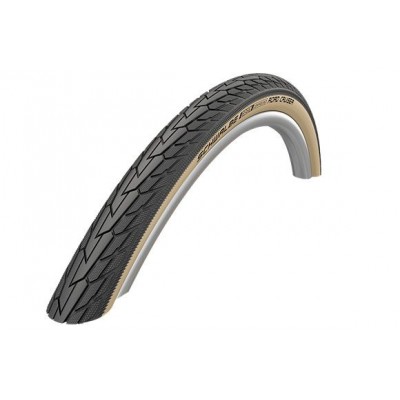 Покрышка Schwalbe 26x1.75 (47-559) ROAD CRUISER K-Guard Active B/W HS484 GREEN, 50EPI