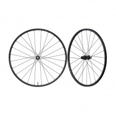 Колеса Shimano WH-RS370-TL 700C, бескамерные, 12MM E-THRU OLD 100 / 142мм комплект переднее + заднее 10/11-скоростей., CENTER LOCK