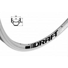 Обод KLS Draft 26 "AV 32 отверстия серебристый