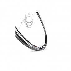 Обод Mach1 MX 27.5" V-brake 32 отв черный