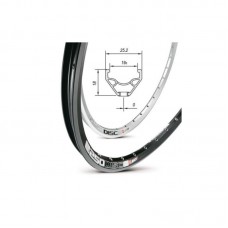 Обод Mach1 250 DISC 700C 32 отв, для диск. торм, черный, AV, 520гр