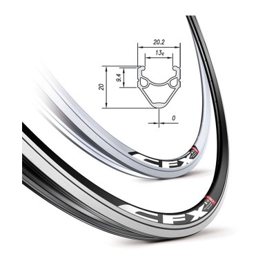 Обод Mach1 CFX 700C 36 отв черный, FV/Presta, 440гр Обод Mach1 CFX 700C 36 отв черный, FV/Presta, 440гр
