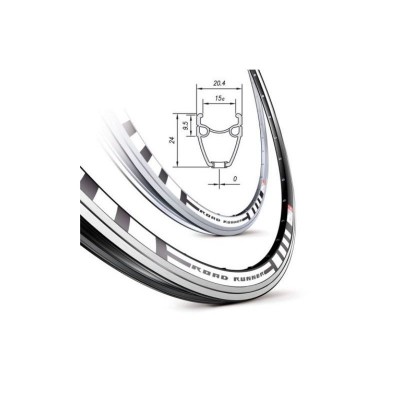 Обод Mach1 ROAD RUNNER 700C 36 отв. серебристый, FV/Presta, 500гр Обод Mach1 ROAD RUNNER 700C 36 отв. серебристый, FV/Presta, 500гр