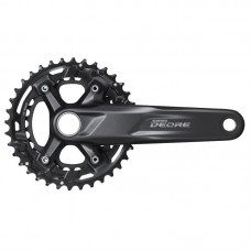 Шатуны Shimano FC-M5100-2 DEORE, интегрированная ось, 175мм 36x26 11-скор. CL-48.8мм без каретки