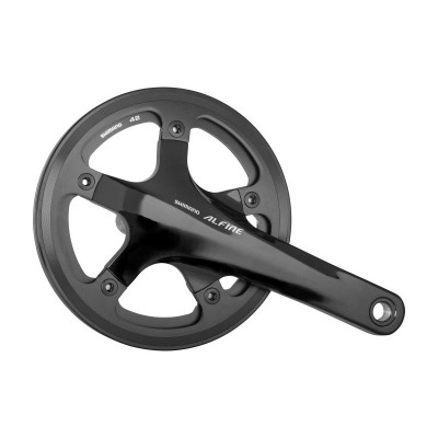 Shimano Tourney FC-S501 ALFINE, интегрированная ось, 170мм, 42Т