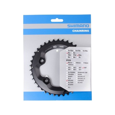 Звезда шатунов Shimano FC-M6000-2 DEORE, 38зуб.-BG для 38-28T