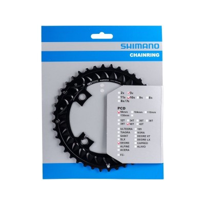 Звезда шатунов Shimano FC-M6000-3 DEORE, 40зуб.-AN