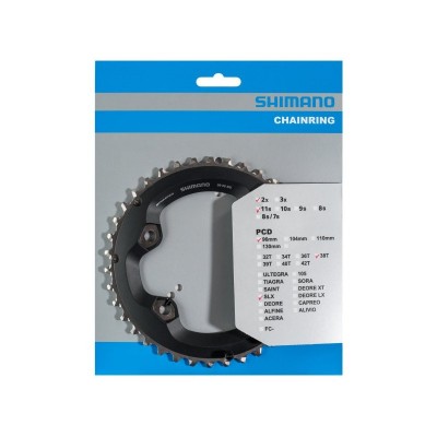 Звезда шатунов Shimano FC-M7000-2, 38зуб.-BD для 38-28T