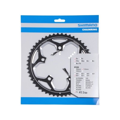 Звезда шатунов Shimano FC-RS500 50зуб. 11-скоростей. черный