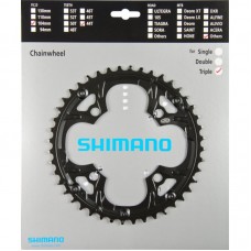 Звезда шатунов Shimano FC-M448 / 442, 44зуб, черный, 9 скоростей