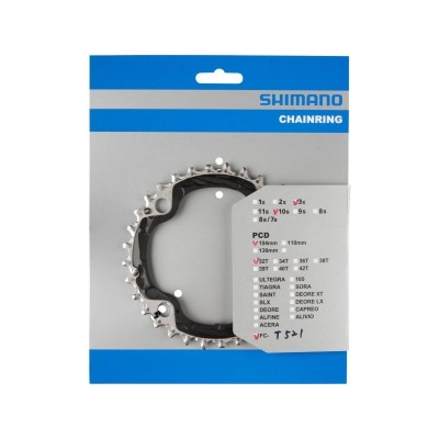 Звезда шатунов Shimano FC-M610 DEORE, 32зуб.