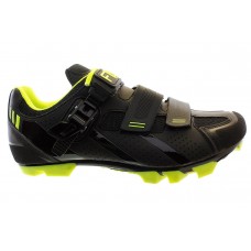 Велосипедные туфли МТБ FLR F-65 черный / неоновый желтый р.36