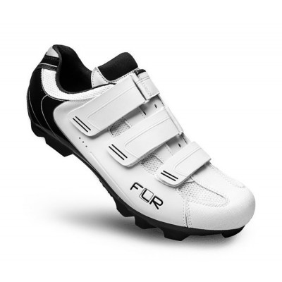 Велосипедные туфли МТБ FLR F-55 белый / черный