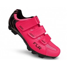 Велосипедные туфли МТБ FLR F-55 неоновый розовый р.36