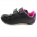 Велосипедные туфли шоссе FLR F-15 черный / розовый
