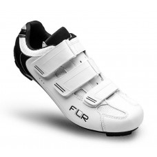 Велосипедные туфли шоссе FLR F-35 белый / черный