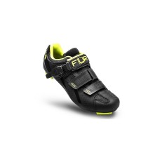 Велосипедные туфли шоссе FLR F-15 черный / неоновый желтый