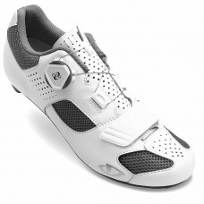 Велосипедные туфли шоссе женские Giro Espada BOA белый / серебряный W