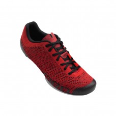 Велосипедные туфли шоссе Giro Empire E70 Knit Bright красный / т.красный