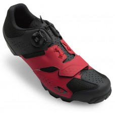 Велосипедные туфли МТБ Giro Cylinder т.красный / черный р.43