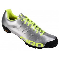 Велосипедные туфли МТБ Giro Empire VR90 серебряный / яркий желтый р.43.5