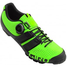 Велосипедные туфли МТБ Giro Code Techlace лайм / черный  р.42.5
