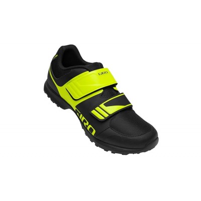 Велосипедные туфли МТБ Giro Berm черный / Citron зеленый