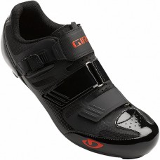 Велосипедные туфли шоссе Giro Apeckx ll HV черный / яркий красный