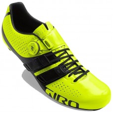 Велосипедные туфли шоссе Giro Factor Techlace Highlight желтый / черный