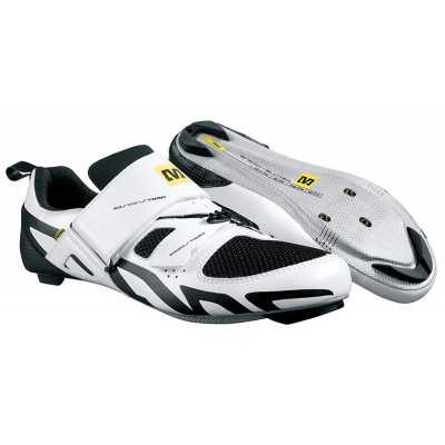 Велосипедные туфли триатлон Mavic Tri Race белый / желтый