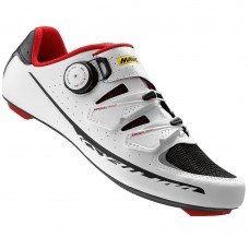 Велосипедные туфли шоссе Mavic Ksyrium Pro II белый / черный / красный