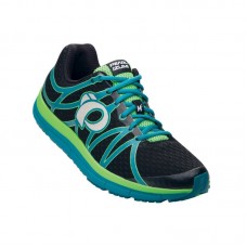 Беговая обувь PEARL iZUMi EM ROAD M2, черный / зеленый разм 10.0 / 28.0cm / EU44.0