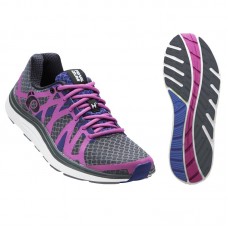 Велообувь женская PEARL iZUMi W EM ROAD H3 v2, серый / фиолет, разм. 23.5см / EU38.0