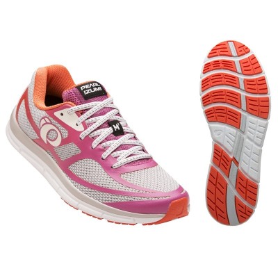 Беговая обувь женская PEARL iZUMi W EM ROAD M2 v3, государь / розовые, разм. 23.5см / EU38.0