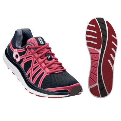 Беговая обувь женская PEARL iZUMi W EM ROAD M3 v2, черный / розовый, разм. 24.0см / EU38.5