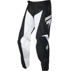Детские мото штаны SHIFT YOUTH WHIT3 RACE PANT [BLACK WHITE], Y 26