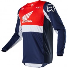 Мото джерси FOX 180 HONDA JERSEY [NAVY RED], L