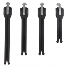 LEATT Strap kit GPX 5.5 FlexLock [Black], No Size