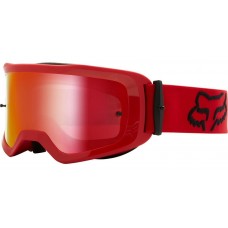 Мото очки FOX MAIN II STRAY SPARK GOGGLE [RED], Mirror Lens