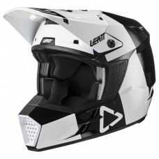 Мотошлем LEATT Helmet GPX 3.5 V21.3 [Black White], XL