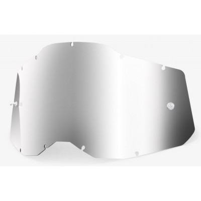 Линза к очкам 100% RC2/AC2/ST2 Replacement Lens Anti-Fog - Mirror Silver, Mirror Lens