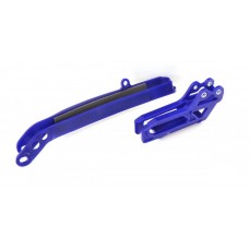 Polisport Chain guide + swingarm slider - Yamaha [Blue]