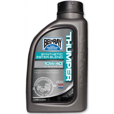 Масло моторное Bel Ray THUMPER RACING SYNTHETIC ESTER 4T [1л], 15w-50
