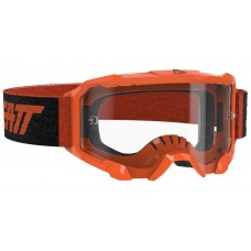 Мото очки LEATT Goggle Velocity 4.5 - Clear 83% [Neon Orange], Clear Lens