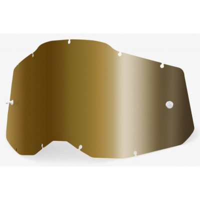 Линза к очкам 100% RC2/AC2/ST2 Replacement Lens Anti-Fog - True Gold, Mirror Lens