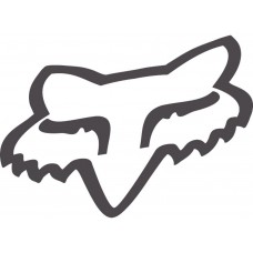 Наклейка FOX HEAD 2" [CHAR]